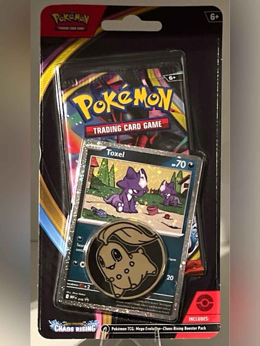 Pokémon TCG: Mega Evolution Chaos Rising - Single Blister (TOXEL)